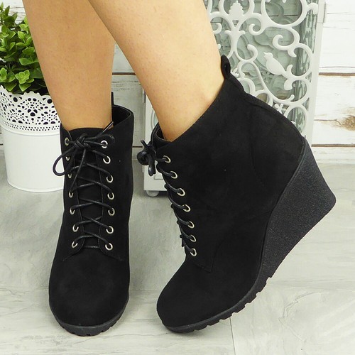 Women Lady  Leather High Heel - 2