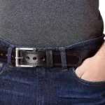 Plain Casual Leather Belt For Men – Luxury Brand Leather Belt Alloy Pin Buckle for Men - 4