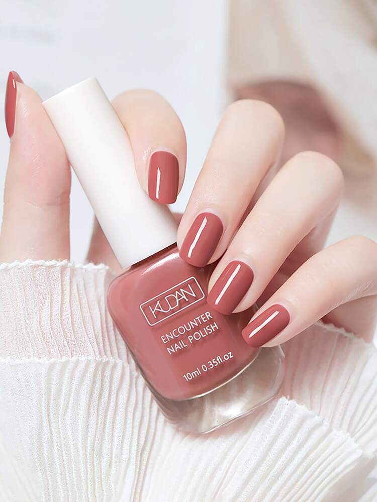 Peel Off Nail Paint Pink / Hot Pink and White