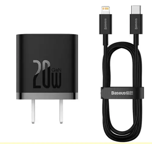 Baseus GaN5 20W Fast Charging Type-C Mini Adapter - 3