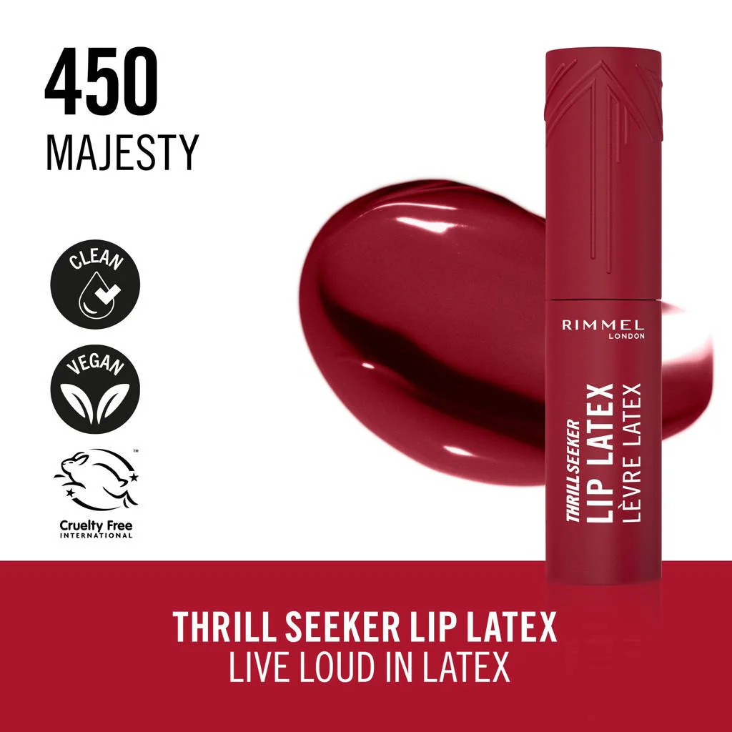 Rimmel London - Thrill Seeker Lip Latex 450 - Majesty
