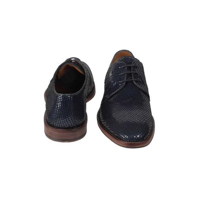 Men Navy-Blue Party Lace Up - 3