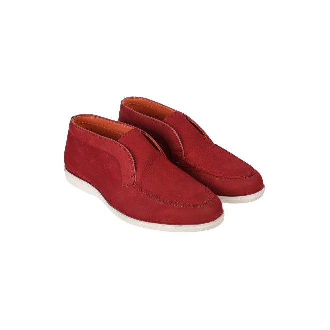Men Red Casual Loafers