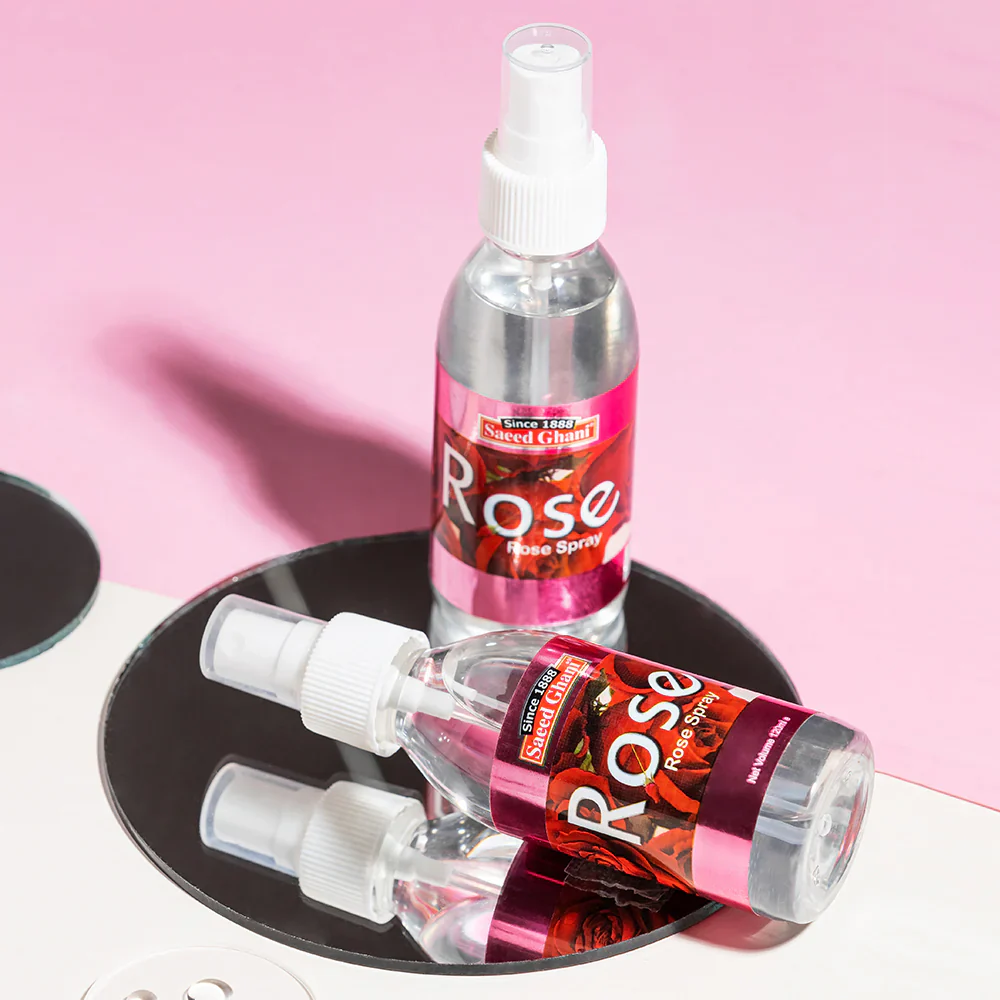Rose water skincare