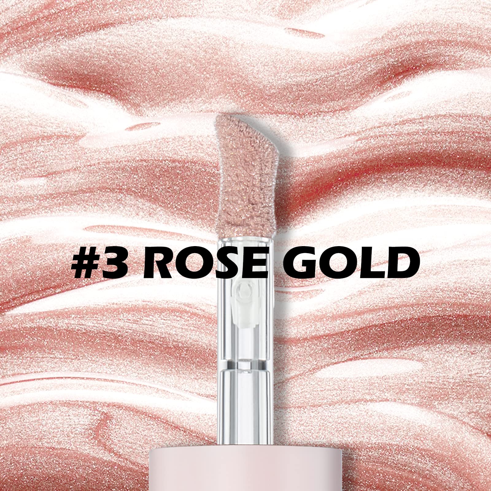 Erinde Liquid Highlighter Rose Gold #03 Face & Body Glow - 3