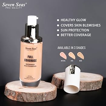 Seven Seas Matte Finish Full Coverage Waterproof Foundation - 2