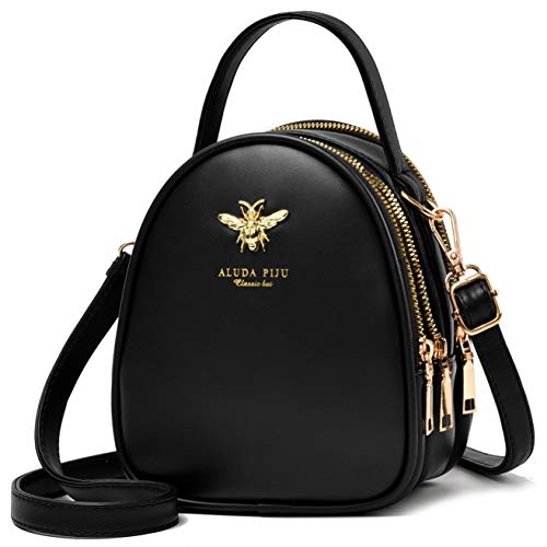 WangWang Small Crossbody Bag for Women – Black Stylish Shoulder bag