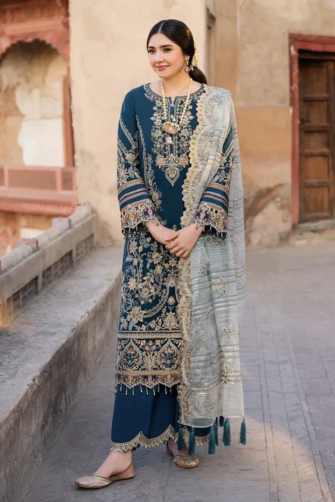 Chiffon Embroidered Unstitched 3 Piece