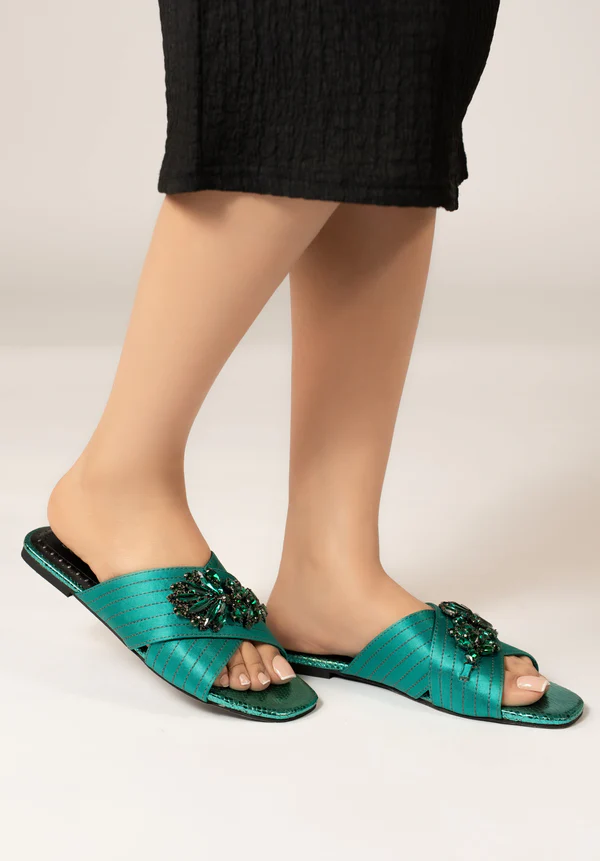 Rinora Women’s Flat Lace Chappal – Comfortable Daily Wear Flats - 2