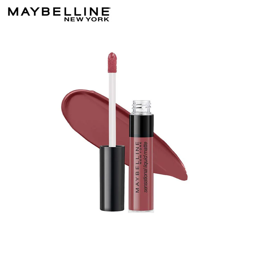 Maybelline - Color Sensational Liquid Matte Lipstick - The Nudes Collection - NU 04 - Bare Temptations - 4