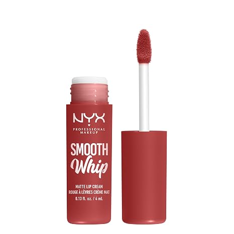 NYX PROFESSIONAL MAKEUP Smooth Whip Matte Lip Cream, Long Lasting, Moisturizing, Vegan Liquid Lipstick - Cheeks (Soft Pinky Nude) - 2
