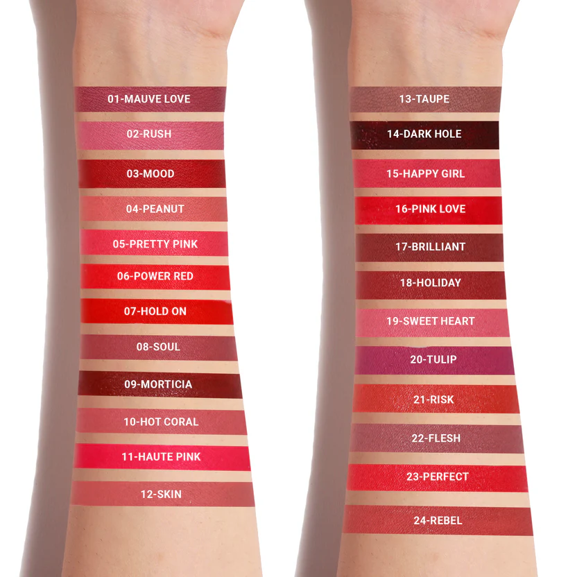 BBA By Suleman - All Day Long Liquid Matte Lipstick - 24 Rebel - 2