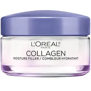 L’Oreal Paris Collagen Daily Face Moisturizer, Anti Aging Face Cream to Reduce Wrinkles and Provide Intense Hydration, 1.7